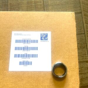 Gen 3 Horizon Oura Ring Silver Size 7